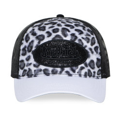 Casquette baseball avec filet adulte imitation fourrure Leo