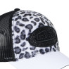 Casquette baseball avec filet adulte imitation fourrure Leo