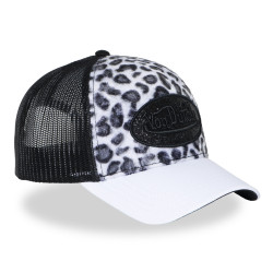 Casquette baseball avec filet adulte imitation fourrure Leo