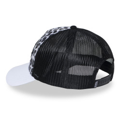 Casquette baseball avec filet adulte imitation fourrure Leo