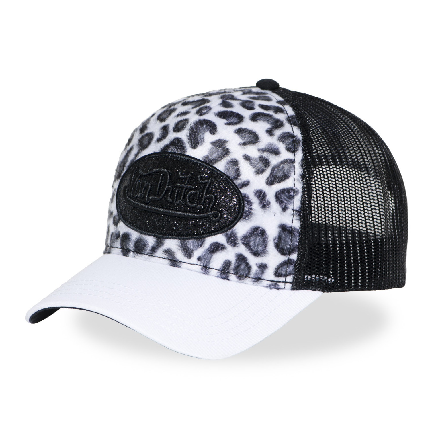 Casquette baseball avec filet adulte imitation fourrure Leo