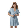 Robe femme effet denim Jean