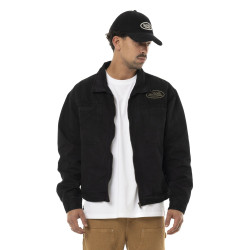 Veste Garage homme effet usé avec patch et logo dos Gary