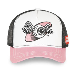 Casquette baseball avec filet et broderie Oeil