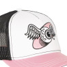 Casquette baseball avec filet et broderie Oeil