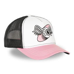 Casquette baseball avec filet et broderie Oeil