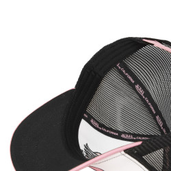 Casquette baseball avec filet et broderie Oeil
