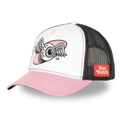 Casquette baseball avec filet et broderie Oeil