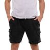 Bermuda cargo homme en french terry acid wash Vlad