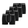 Lot de 4 Boxers homme coton Noir