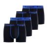 Lot de 4 Boxers garçon coton Bleu