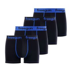 Lot de 4 Boxers homme coton Bleu
