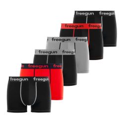 Lot de 6 Boxers coton homme Uni