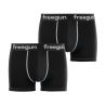 Lot de 2 Boxers garçon coton Noir