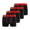 Lot de 4 Boxers garçon coton Rouge