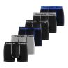 Lot de 6 boxers enfant en coton uni