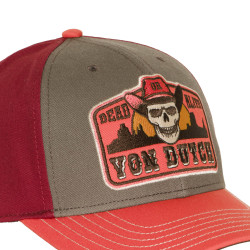 Casquette semi curve premium avec patch Dead