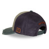 Casquette semi curve premium effet usé avec patch California