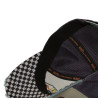 Casquette semi curve premium effet usé avec patch California
