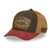 Casquette semi curve premium avec patch United