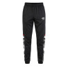Pantalon de jogging homme bi-matière avec poches et logo 123830
