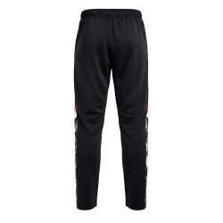 Pantalon de jogging homme bi-matière avec poches et logo 123830