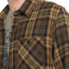 Chemise manche longues à carreaux avec poches Jack