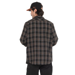 Chemise manche longues à carreaux avec poches Jack