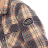 Surchemise homme en flanelle à carreaux avec poches Pepper