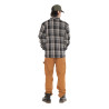 Surchemise homme en flanelle à carreaux avec poches Pepper
