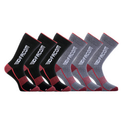Lot de 6 paires de chaussettes hautes de travail Breath