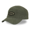 Casquette 5 Panneaux en velours côtelé et écusson Velours