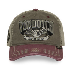 Casquette baseball avec broderie et effet usé Retro Eye