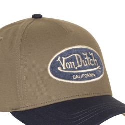 Casquette baseball avec écusson en bouclette Terry