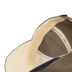 Casquette baseball avec écusson en bouclette Terry