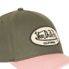 Casquette baseball avec écusson en bouclette Terry