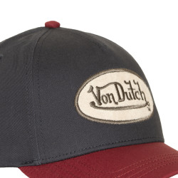 Casquette baseball avec écusson en bouclette Terry