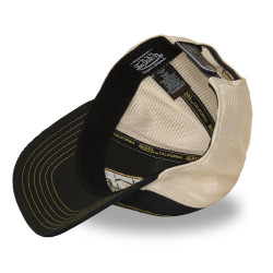 Casquette Premium Semi Curved avec écusson brodé Semi
