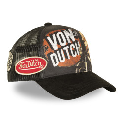 Casquette trucker avec filet et print sublimation Pinup Motor