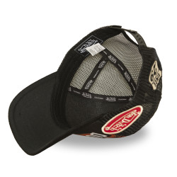 Casquette trucker avec filet et print sublimation Pinup Motor