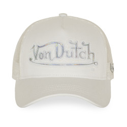 Casquette baseball avec filet et écusson hologramme Rainbow