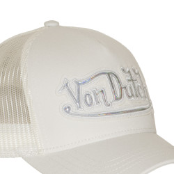 Casquette baseball avec filet et écusson hologramme Rainbow