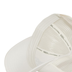 Casquette baseball avec filet et écusson hologramme Rainbow