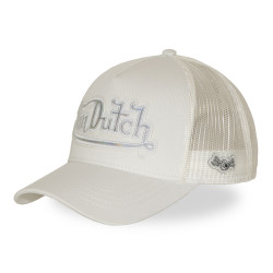 Casquette baseball avec filet et écusson hologramme Rainbow