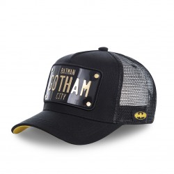 Casquette filet Capslab Dc Comics Batman Gotham Noir