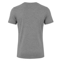 T-shirt homme en col rond avec broderie signature sur la poitrine