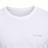 T-shirt homme en col rond avec broderie signature sur la poitrine