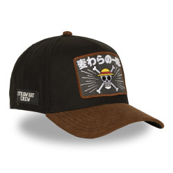 Casquette Trucker avec patch One Piece Mugiwara