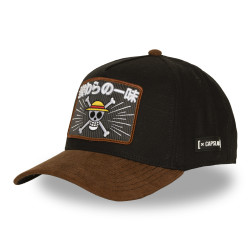 Casquette Trucker avec patch One Piece Mugiwara
