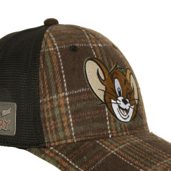 Casquette Baseball avec filet et patch Tom & Jerry Jerry